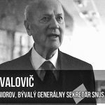 Opustil nás Jozef Valovič: Spomienka na nášho bývalého generálneho sekretára
