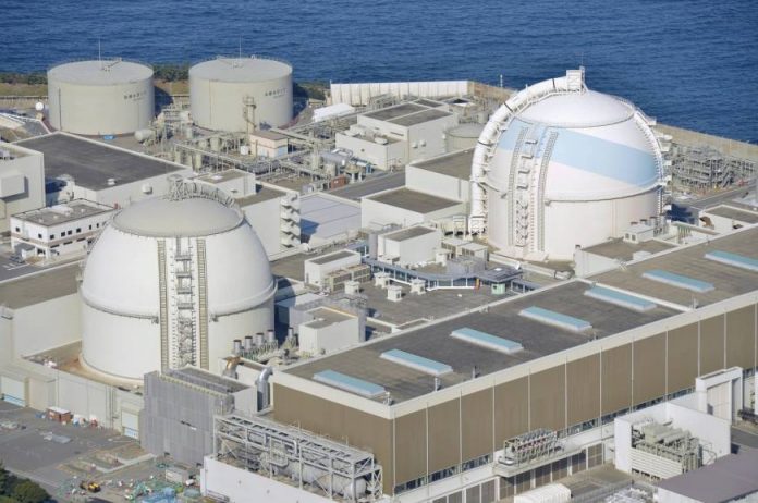 Japonská jadrová elektráreň Genkai. Zdroj: Japan Times