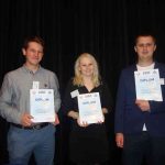 Odborná konferencia Mladej Generácie SNUS 2018 Slovenská nukleárna spoločnosť odmenila sumou 200, 150 a 100 € troch autorov najlepších príspevkov odbornej konferencie MG SNUS 2018