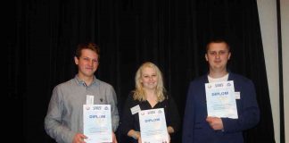 Odborná konferencia Mladej Generácie SNUS 2018 Slovenská nukleárna spoločnosť odmenila sumou 200, 150 a 100 € troch autorov najlepších príspevkov odbornej konferencie MG SNUS 2018