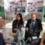 AtomeXpo 2018: VUJE Trnava nadviazal spoluprácu s Južnou Kóreou Zástupcovia VUJE pri rokovaniach o spolupráci s Ilhwanom Kimom, generálnym manažérom Korea Nuclear Association for International Cooperation. Foto: VUJE