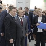 Yukiya Amano generálny riaditeľ IAEA (International Atomic Energy Agency) s generálnym riaditeľom Rosatomu Alexejom Lichačevom (vľavo). Foto: VUJE