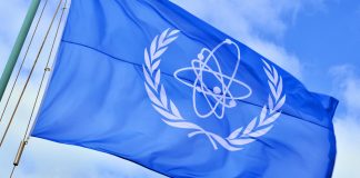 MAAE upravila svoje prognózy nárastu jadrovej kapacity smerom nahor prvýkrát od Fukušimy Vlajka Medzinárodnej agentúry pre atómovú energiu. Zdroj: IAEA