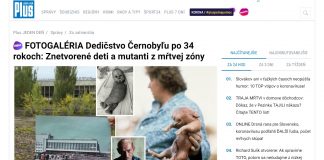 Od Černobyľu uplynie 34 rokov a Pluska.sk stále zavádza