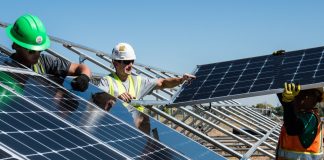 Ako Nemci doplácajú na solárne a veterné elektrárne Výstavba solárnych panelov