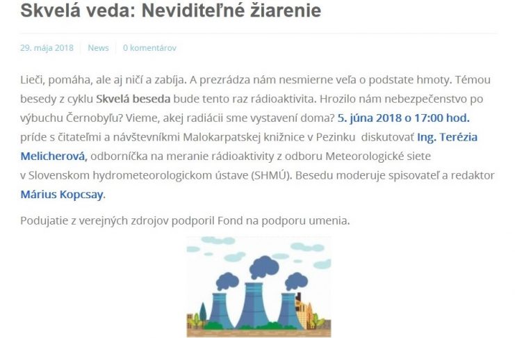 Prednášková činnosť 2018